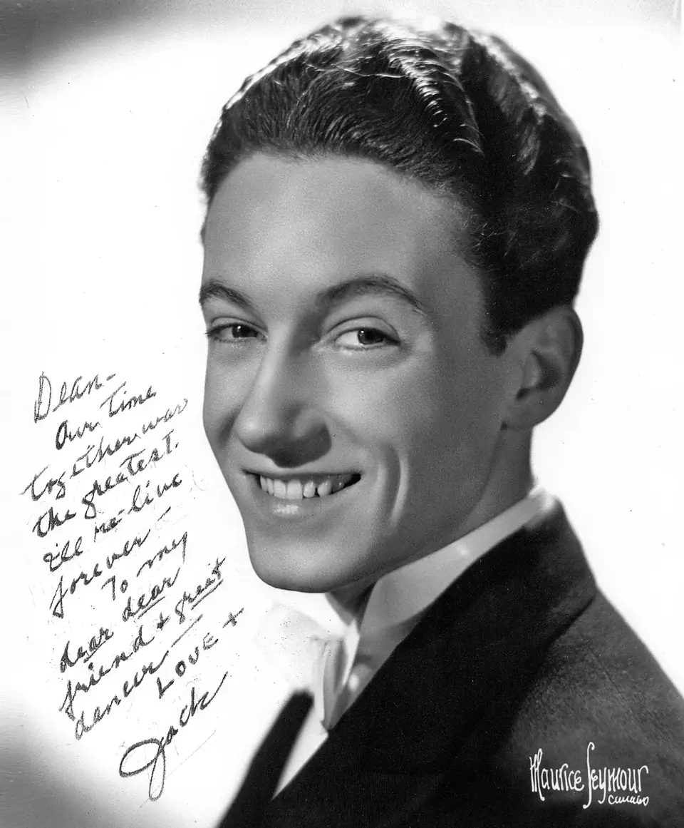 Signed portrait from Dean's collection
